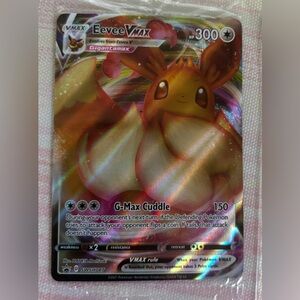 Eevee VMAX SWSH087 Black Star Promo Pokémon trading card